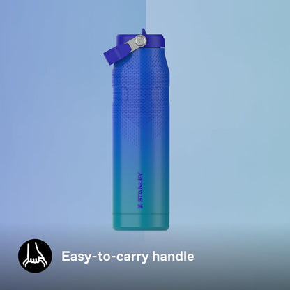 Stanley 1913 Flip Straw Sports Water Bottle 1.06L - Pacific Hypergrip