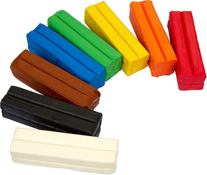 Crayola Modeling Clay in Bold Colors, 2lbs, Gift for Kids, Ages 4 & Up (Pack of 8)
