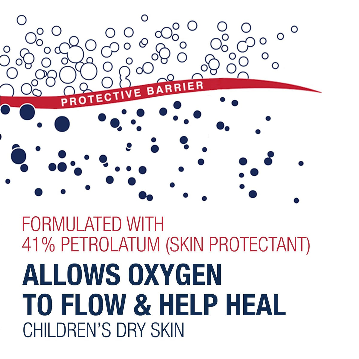 Aquaphor Children's Healing Ointment, Tube | Advanced Therapy | For Dry Cracked Skin | Multi-Purpose | 5 Oz