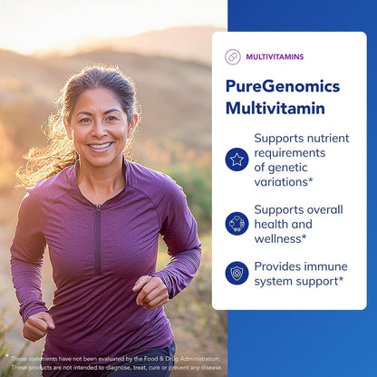 Pure Encapsulations PureGenomics Multivitamin, 30 Capsules