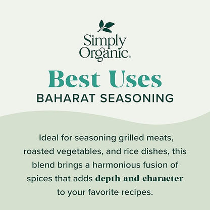 Simply Organic Organic Baharat Seasoning, 2.5 OZ