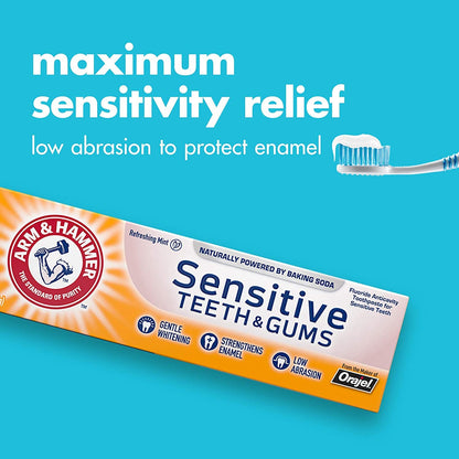 ARM & HAMMER Sensitive Teeth & Gums Toothpaste 4.5 oz