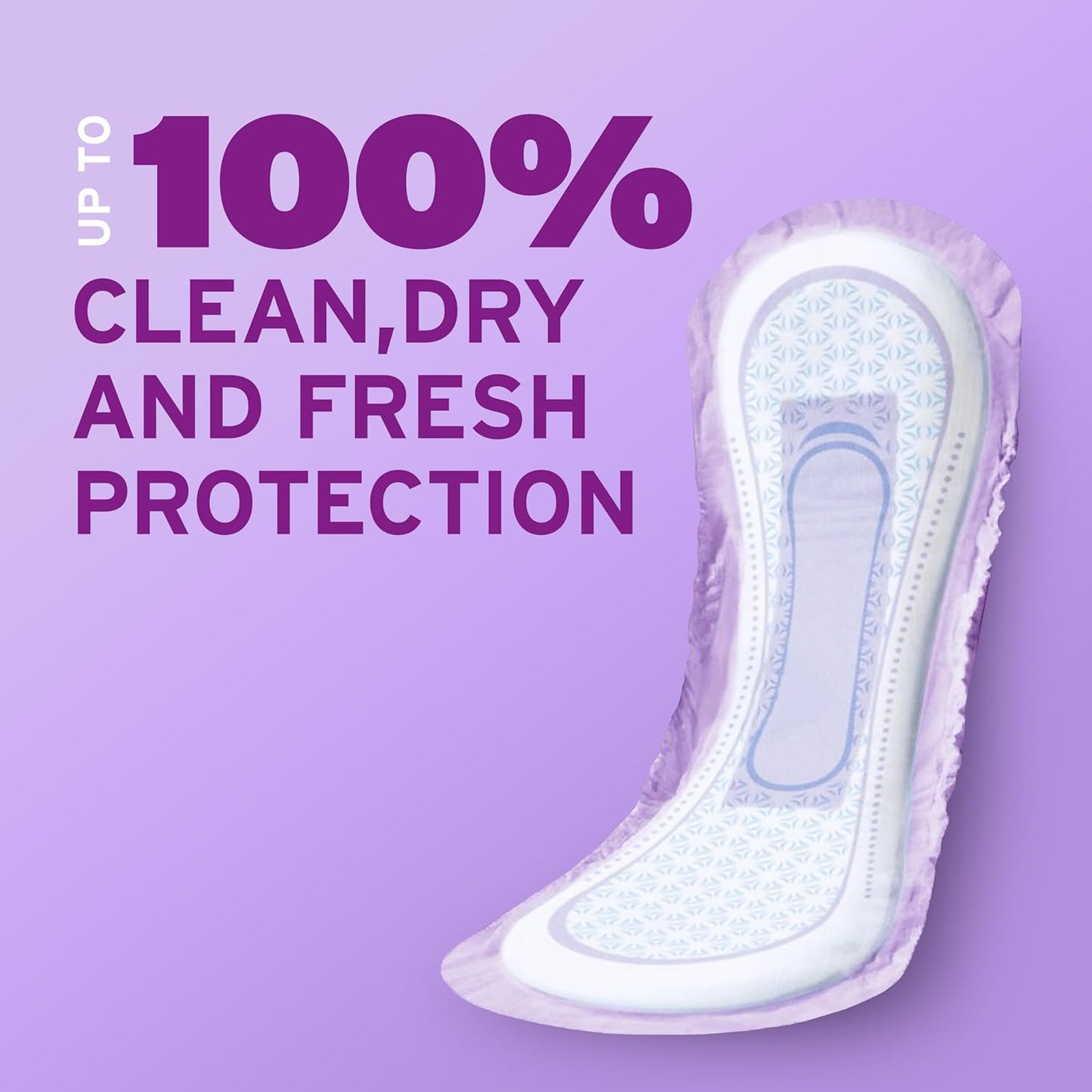 Poise Incontinence & Postpartum Pads for Bladder Leaks, 7 Drop Ultra Absorbency, Long Length, 39 Count, Packaging May Vary (Pack of 2)