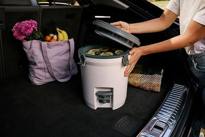 Stanley Adventure Fast Flow Water Jug | Leakproof Ice Water Dispenser | Insulated Beverage Cooler | Easy Pour Spigot and Latched Foam Lid | BPA-Free