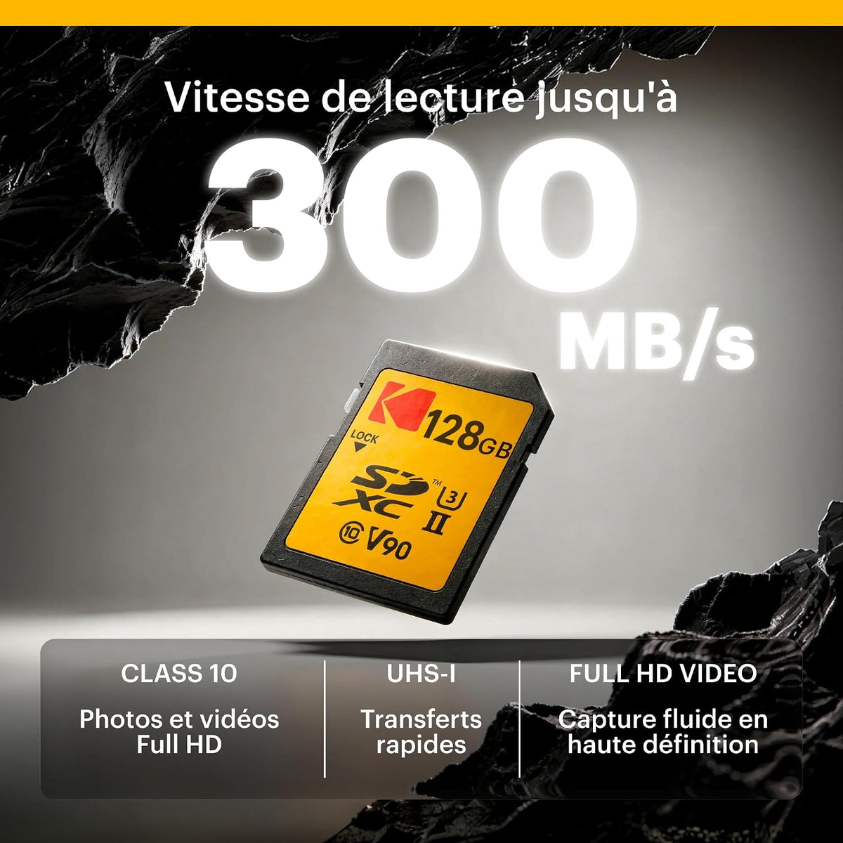 Kodak 64GB SDXC Memory Card 270MB/