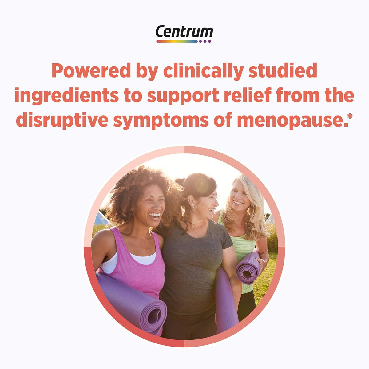 Centrum Clear Mind and Calm Mood Menopause Support Tablets, 30 Count