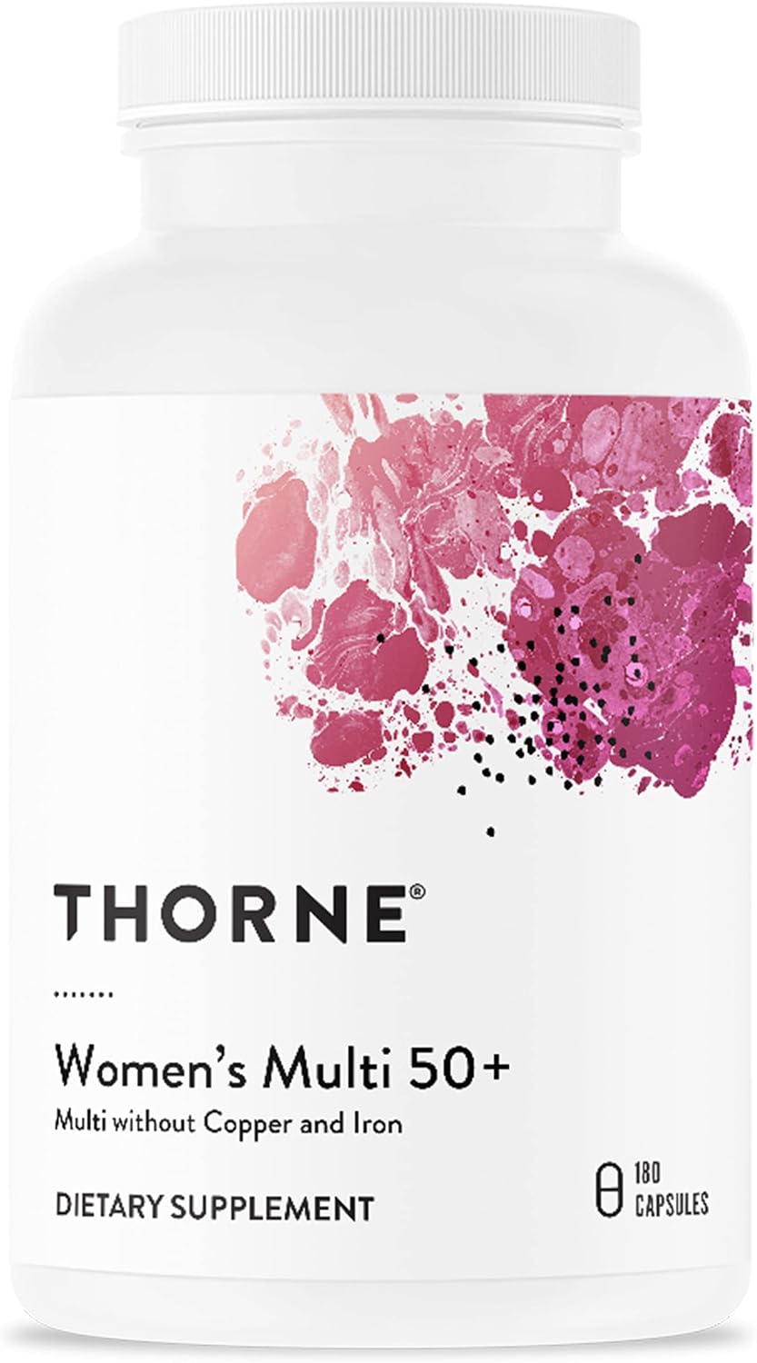 THORNE - Active Aging Multivitamin Bundle - Tailored Nutrition for Men & Women 50+ - 30 Servings