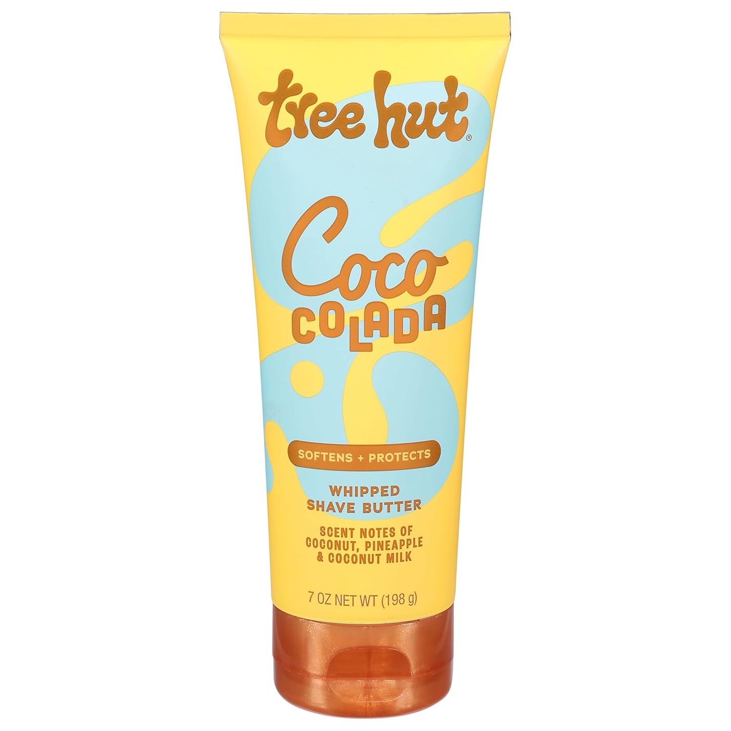 Tree Hut Whipped Shave Butter Coco Colada, Hydrating & Moisturizing Shave Cream with Shea Butter & Aloe, Smooth Glide for Soft Skin, Tropical Scent, 7 Fl Oz