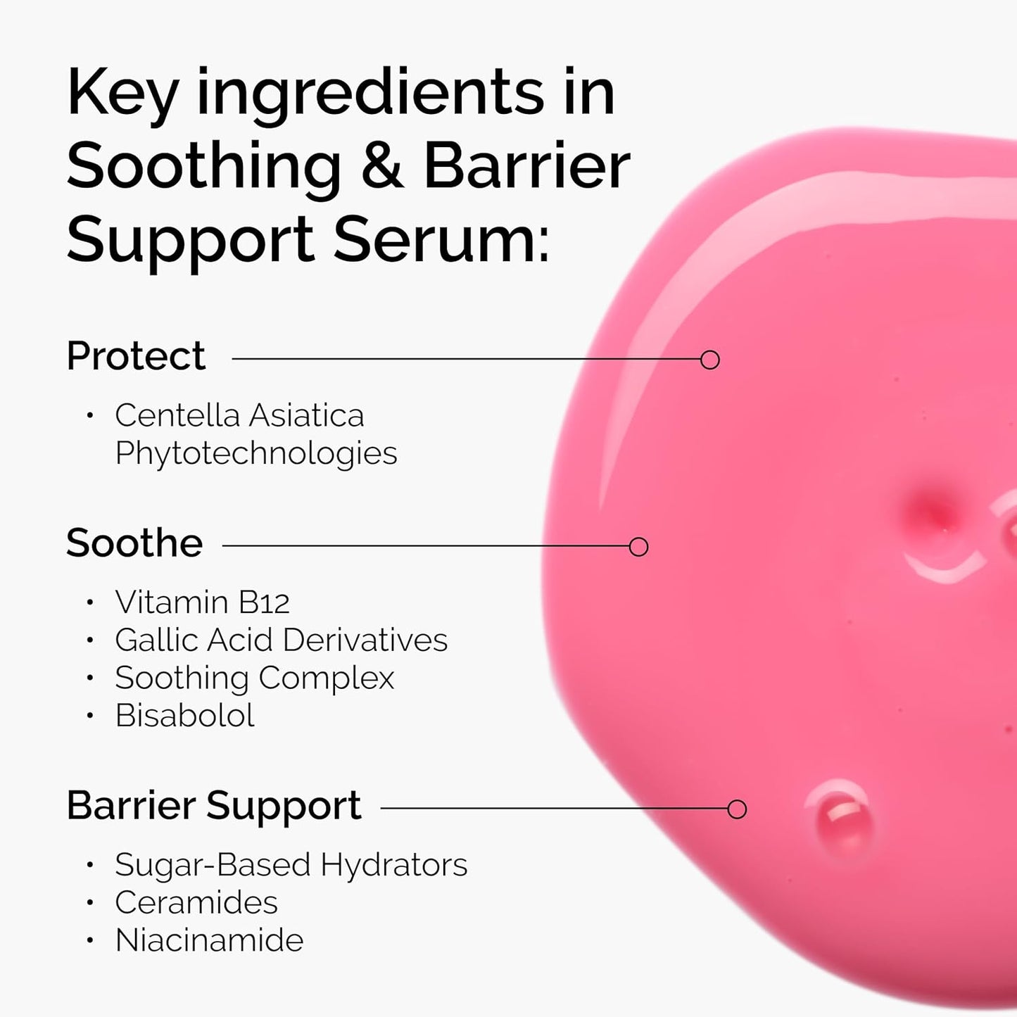 The Ordinary Soothing & Barrier Support Serum, Redness-Reducing & Hydrating Solution with Centella Asiatica for Skin Barrier Repair