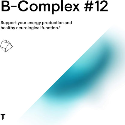 THORNE - Nutrient Essentials Duo - Iron Bisglycinate & B-Complex #12 for Energy Support and Blood Building - 60 Servings