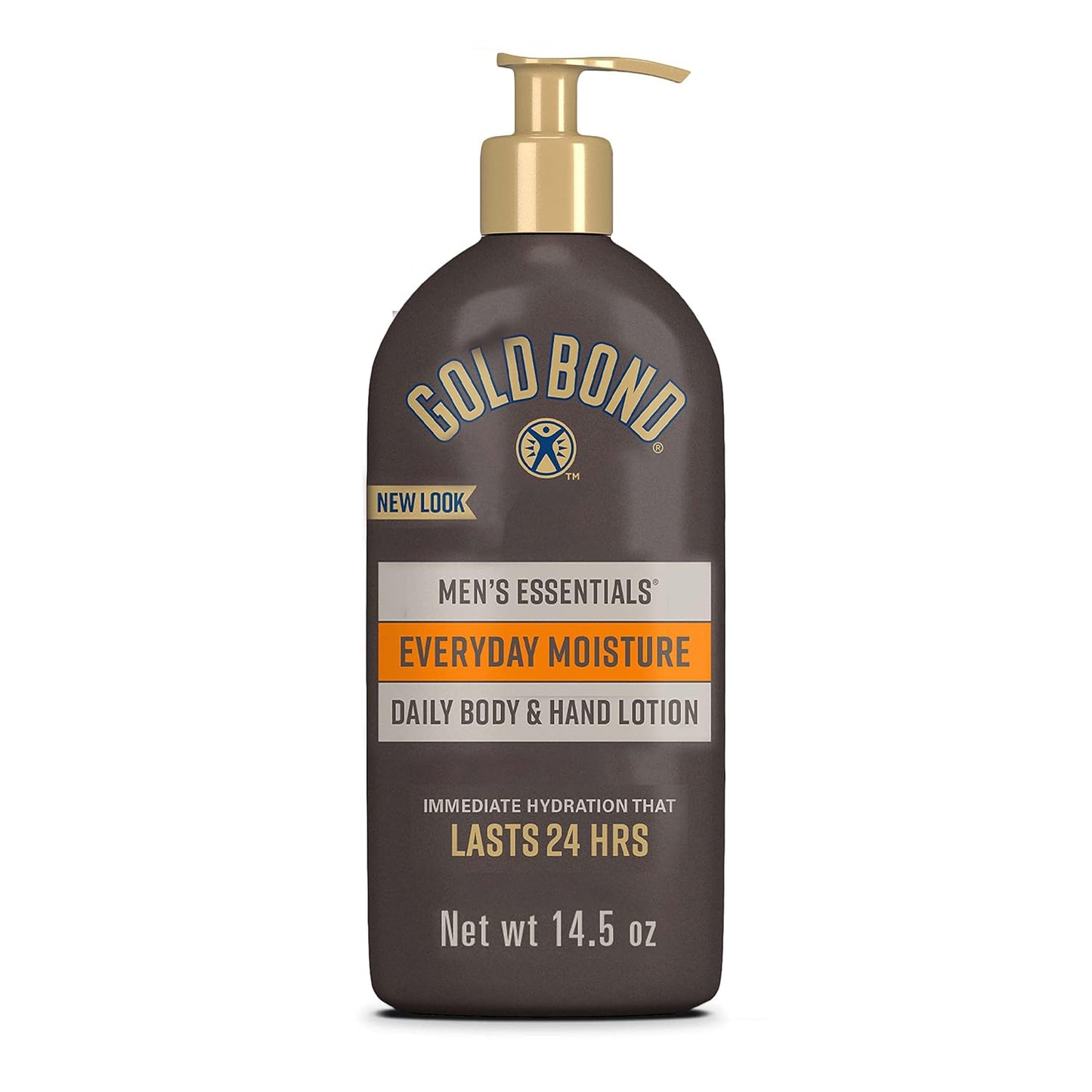 Gold Bond Men's Essentials Daily Body & Hand Lotion for Men, 14.5 Oz.