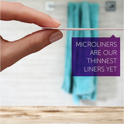 Poise Microliners Regular Length, Lightest Absorbency, 54 Count