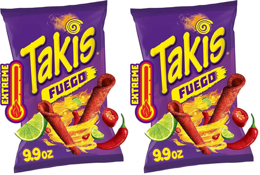 Takis Rolls Fuego 9.9 oz (Pack of 2)