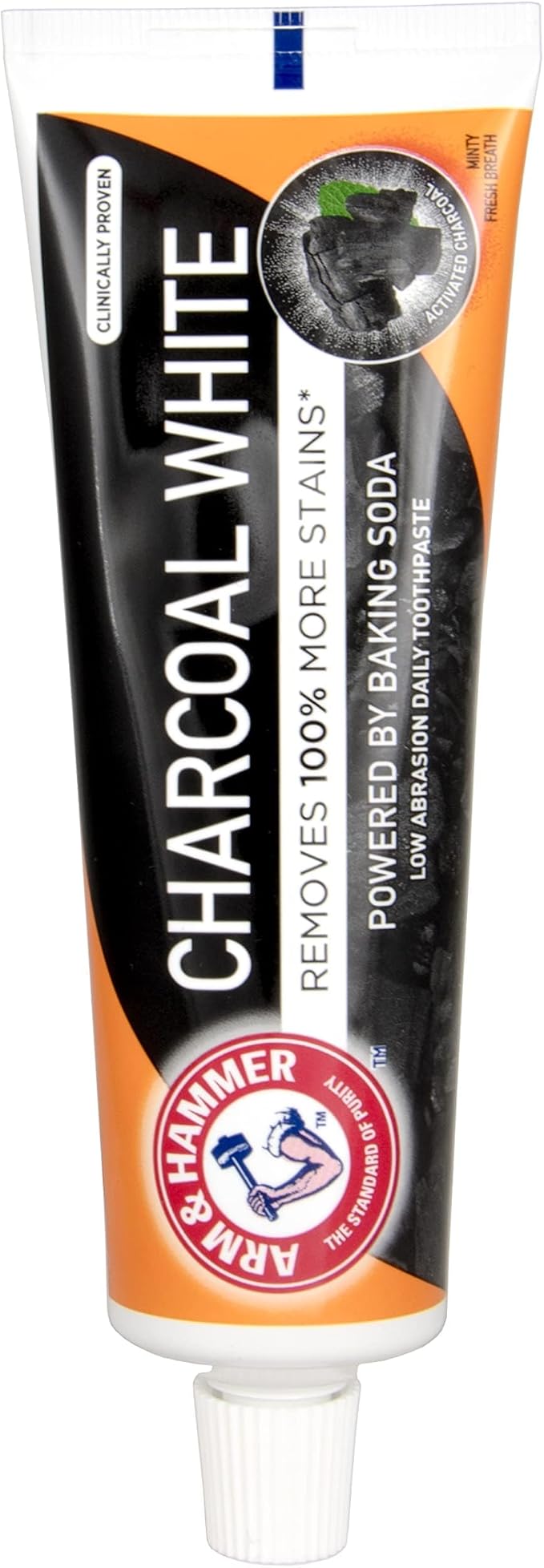 Arm & Hammer Charcoal White Toothpaste, 75ml
