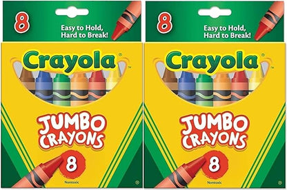 Crayola 52-0389 Crayons Jumbo, Pack of 2