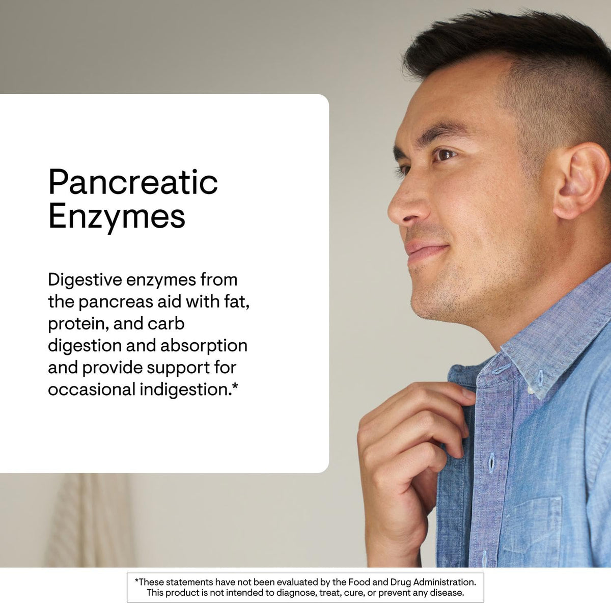 THORNE - Pancreatic Enzymes - Digestive Enzymes Supplement for Digestion Support - Minimizes Occasional Gas & Bloating* - Third-Party Certified - Gluten, Dairy & Soy-Free - 180 Capsules