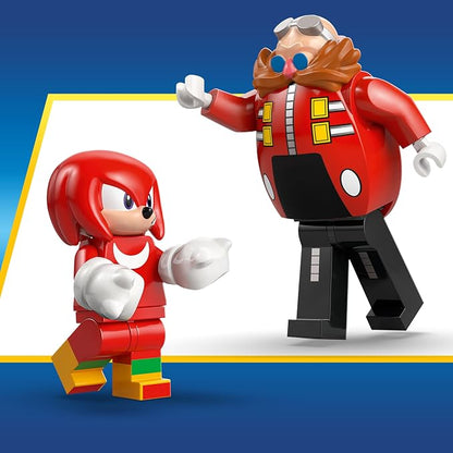 LEGO Sonic the Hedgehog Knuckles vs. Dr. Eggman Egg Crusher Mech Building Toy - Pretend Play Building Blocks W/2 Minifigures for Kids, Ages 8+ - Gift Idea for Boys, Girls, & Any Gaming Fans - 77005