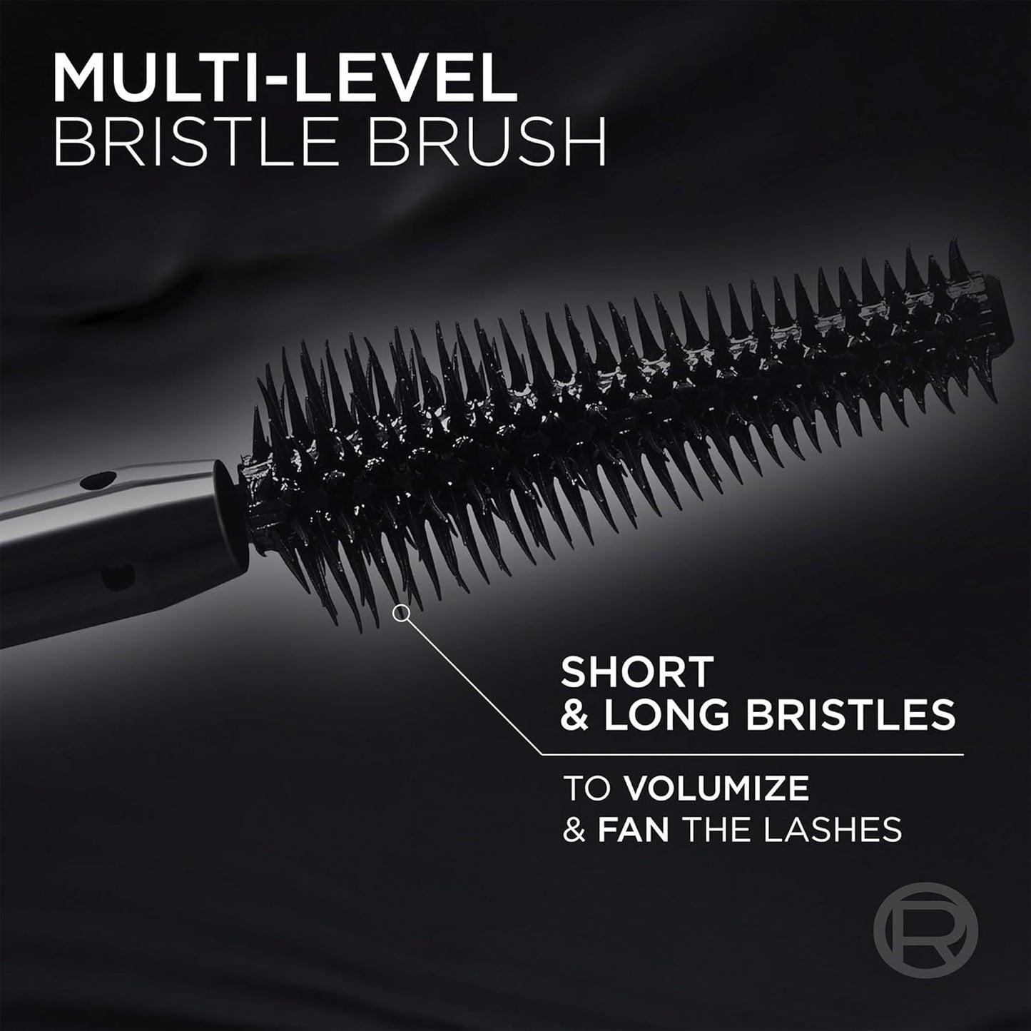 L'Oreal Paris Voluminous Panorama Mascara, Volumizing and Lengthening Formula, Longwear, Smudge-Resistant and Washable, All Night Black Mascara, 0.33 Fl Oz