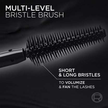 L'Oreal Paris Voluminous Panorama Mascara, Volumizing and Lengthening Formula, Longwear, Smudge-Resistant and Washable, All Night Black Mascara, 0.33 Fl Oz