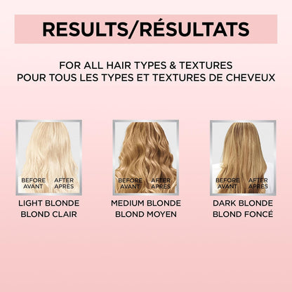 L'Oreal Paris Le Color Step Hair Toning Gloss,Cool Blonde,4 Ounce,(Pack of 12)