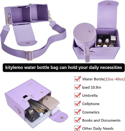 Stanley Cup Purse.Stanley Purse Cup Holder Bag.Water Bottle Holder. Bag with Water Bottle Pocket