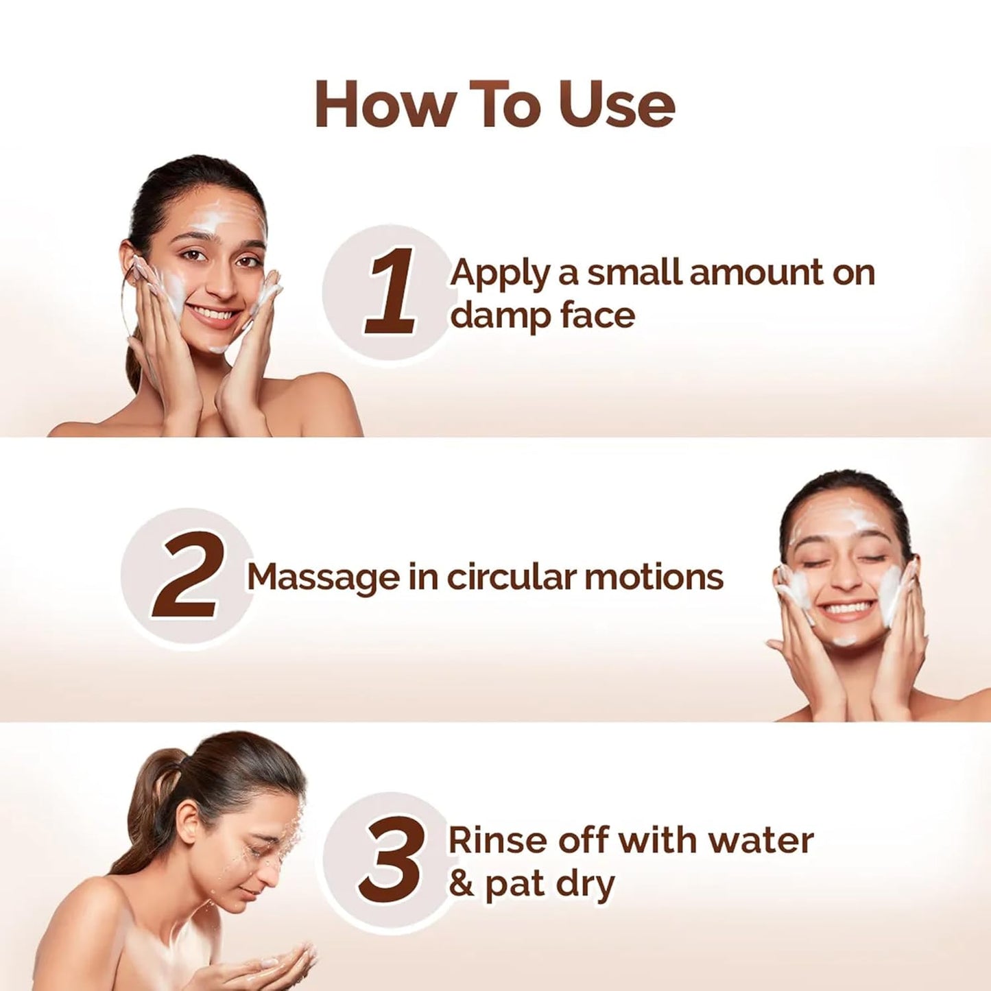 MAMAEARTH Rice Face Wash with Rice Water & Niacinamide, 100ml | Face wash formulated with rice water and niacinamide.