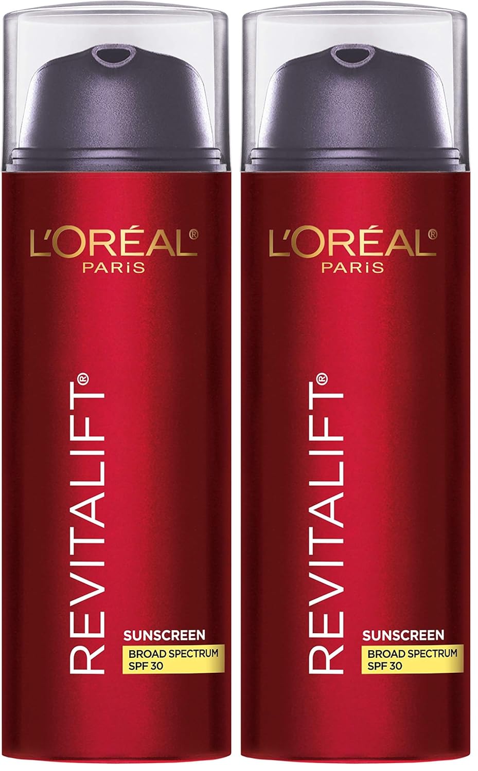 L'Oreal Paris Revitalift Triple Power Anti-Aging Broad Spectrum SPF 30 Sunscreen,Pro Retinol,Hyaluronic Acid & Vitamin C Lotion,Reduces Wrinkles 1.7 Oz,(Pack of 2)