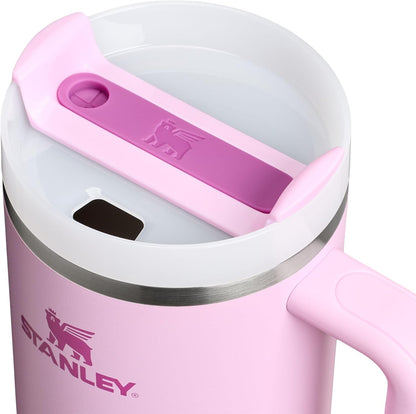 STANLEY Quencher H2.0 Flow State Tumbler, 40 oz, Cherry Blossom