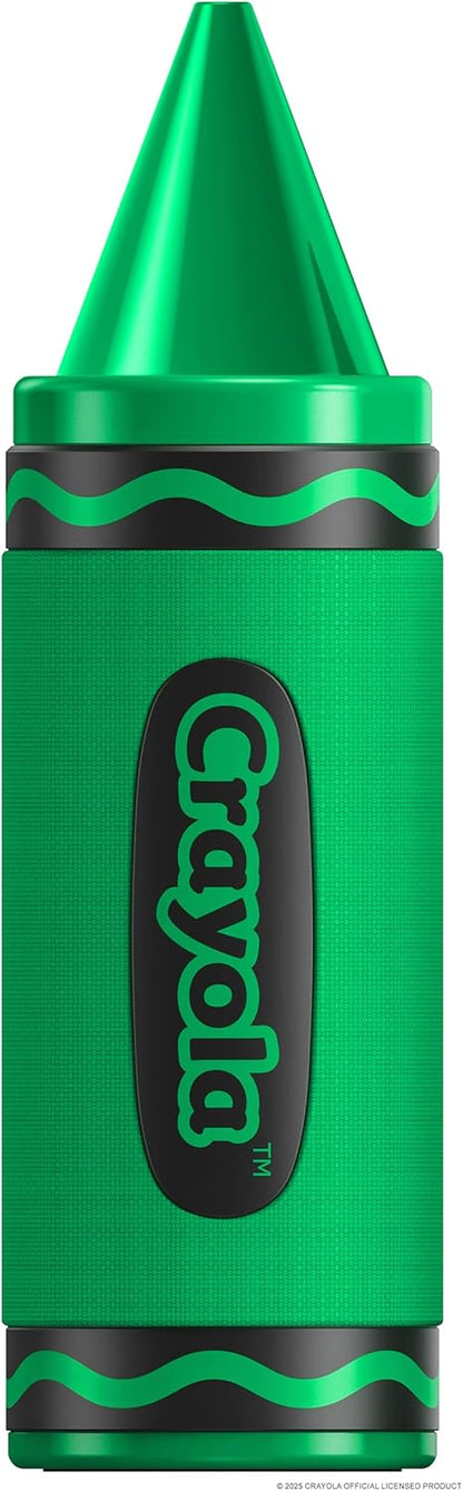 Crayola Kids Crayon Speakers Bluetooth, Portable Bluetooth Speakers | 20W Peak Power HD Sound, Mini Bluetooth Speaker Wireless with TWS Pairing BT 5.3, FM Radio Home/Party/Outdoor/Travel