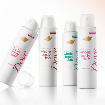 Dove Whole Body Deodorant Spray for Women, Alcohol Free, Scent: Coconut Vanilla, 4 oz