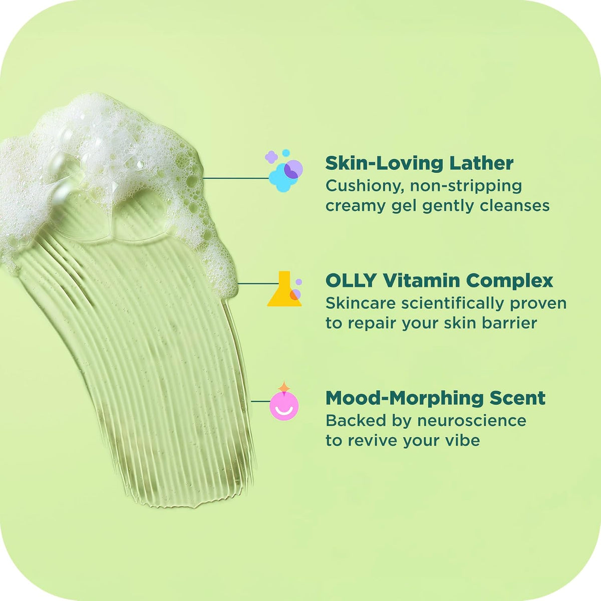 OLLY Revive Body Wash with Magnesium, Electrolytes & Vitamin B12-17 oz