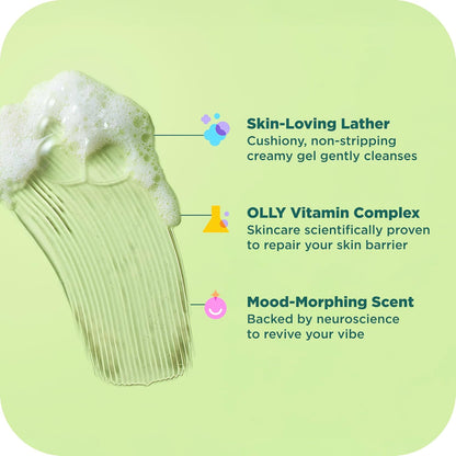 OLLY Revive Body Wash with Magnesium, Electrolytes & Vitamin B12-17 oz