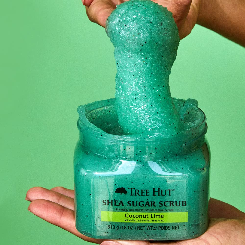 Tree Hut Shea Sugar Body Scrub - Coconut Lime: 18 OZ
