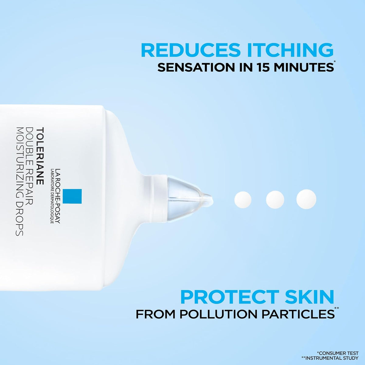 La Roche-Posay Toleriane Double Repair Moisturizing Drops, 1.69oz
