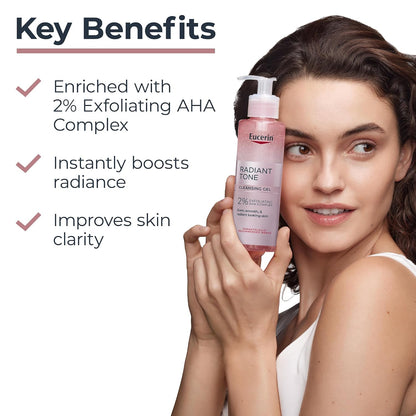 Eucerin Radiant Tone Night Skin Routine Bundle, Variety Pack, 3 Items