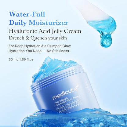 medicube Jelly Cream with Hyaluronic Acid for Long-lasting Hydration