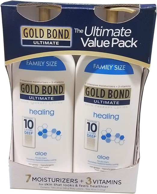 Gold Bond Healing Lotion (2/20 Oz Net Wt 40 Oz)