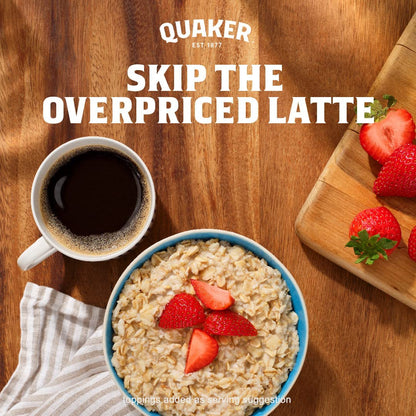 Quaker, Protein Instant Oatmeal, Banana Nut, 12.9 Oz, 6 Count (Pack of 12)