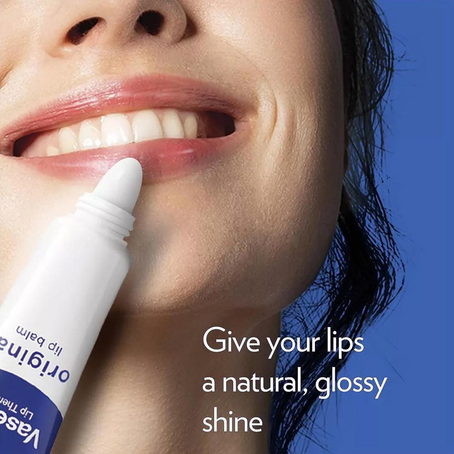 Vaseline Lip Therapy Advanced Healing Bulk Lip Balm Original & Rosy Lips Twin Packs, 48 Tubes Total, 0.35 Oz Ea