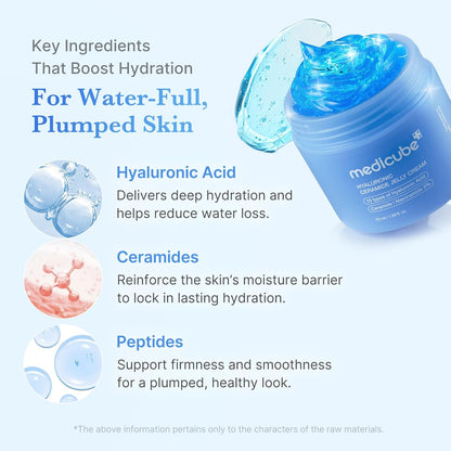 medicube Jelly Cream with Hyaluronic Acid for Long-lasting Hydration