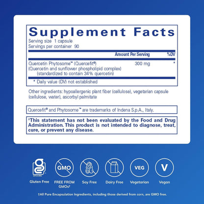Pure Encapsulations Quercetin UltraSorb, 90 Capsules