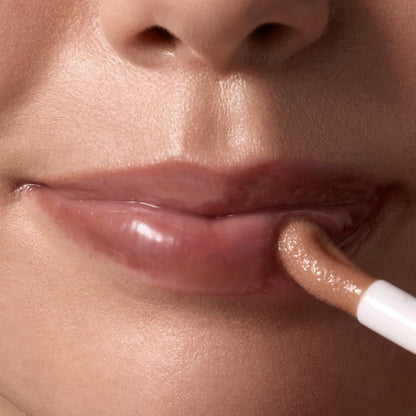 Tree Hut Cinnamon Dolce Hydrating Lip Oil, Sheer Nude Glossy Lip Oil, Non-Sticky Moisturizing Formula for Smooth, Hydrated Lips, 0.11 fl oz