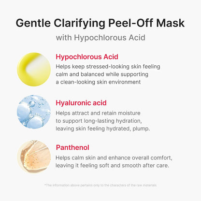 medicube Hypochlorous Acid Peel-Off Sheet Mask 3EA (Pack of 2)