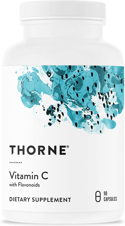 THORNE - Immune Support Combo - Vitamin D3 & Vitamin C Blend for Healthy Immune Function - 30 to 90 Servings