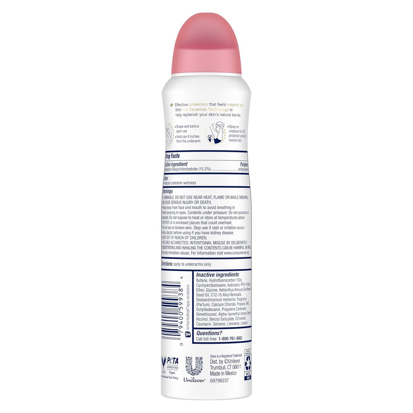 Dove Advanced Care Antiperspirant Deodorant Spray Powder Soft Pack of 12 to help skin barrier repair after shaving 72hour antiperspirant deodorant for soft underarms with boosted ceramide levels 3.8oz