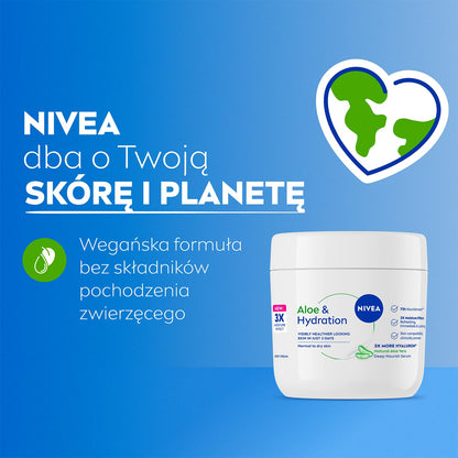 NIVEA Aloe and Hydration Body Cream 13.52 oz (1)