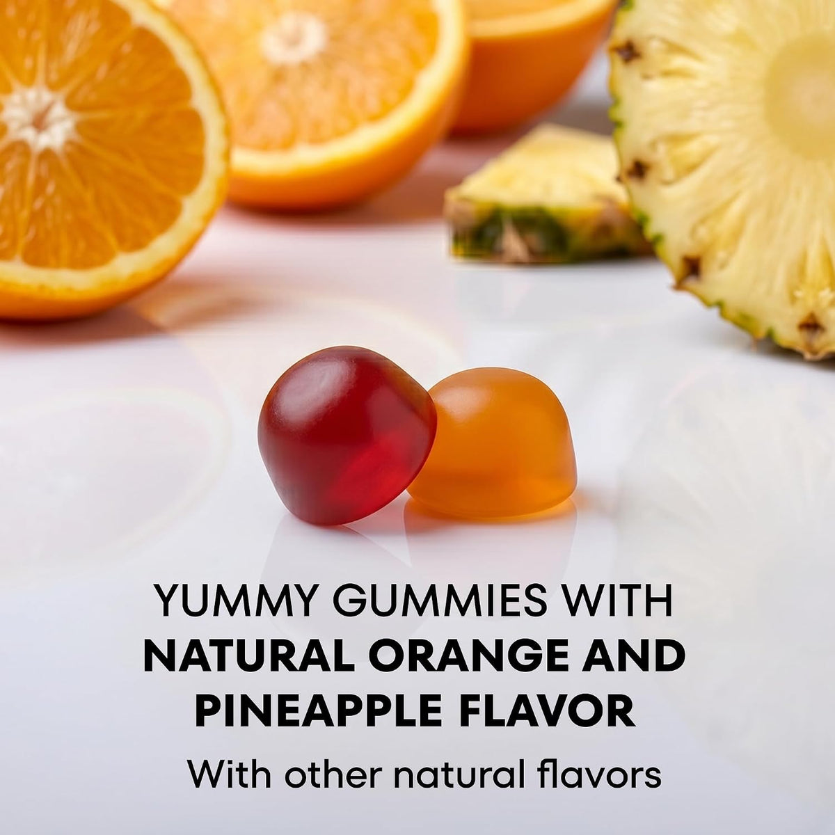 One A Day Kids Multivitamin with Iron Gummy, Vitamin D, Vitamin C, E, Zinc for Immune Support, Gummy Vitamins, Kids Multivitamin Gummies with Iron, Orange & Pineapple Flavor, 60 Ct(Packaging May Vary)