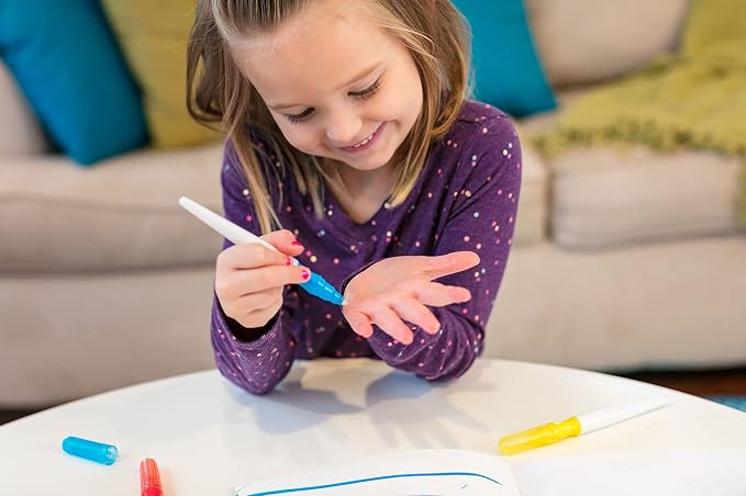 Crayola Color Wonder Paintbrush Pens & Paper, Mess Free Coloring for Toddlers, Painting Set, Toddler Arts & Crafts, Kids Gift, 6 Piece Set (Pack of 2)