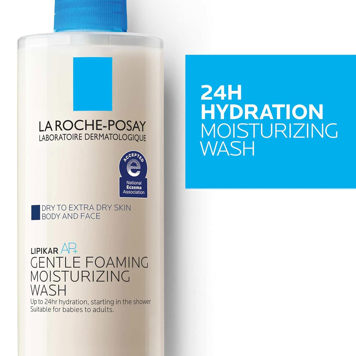 La Roche-Posay Lipikar AP+ Gentle Moisturizing Body Wash, with Shea Butter