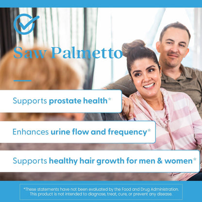 Doctor's BEST Saw Palmetto Extract Supplement, Non GMO, 60 Ct Softgels